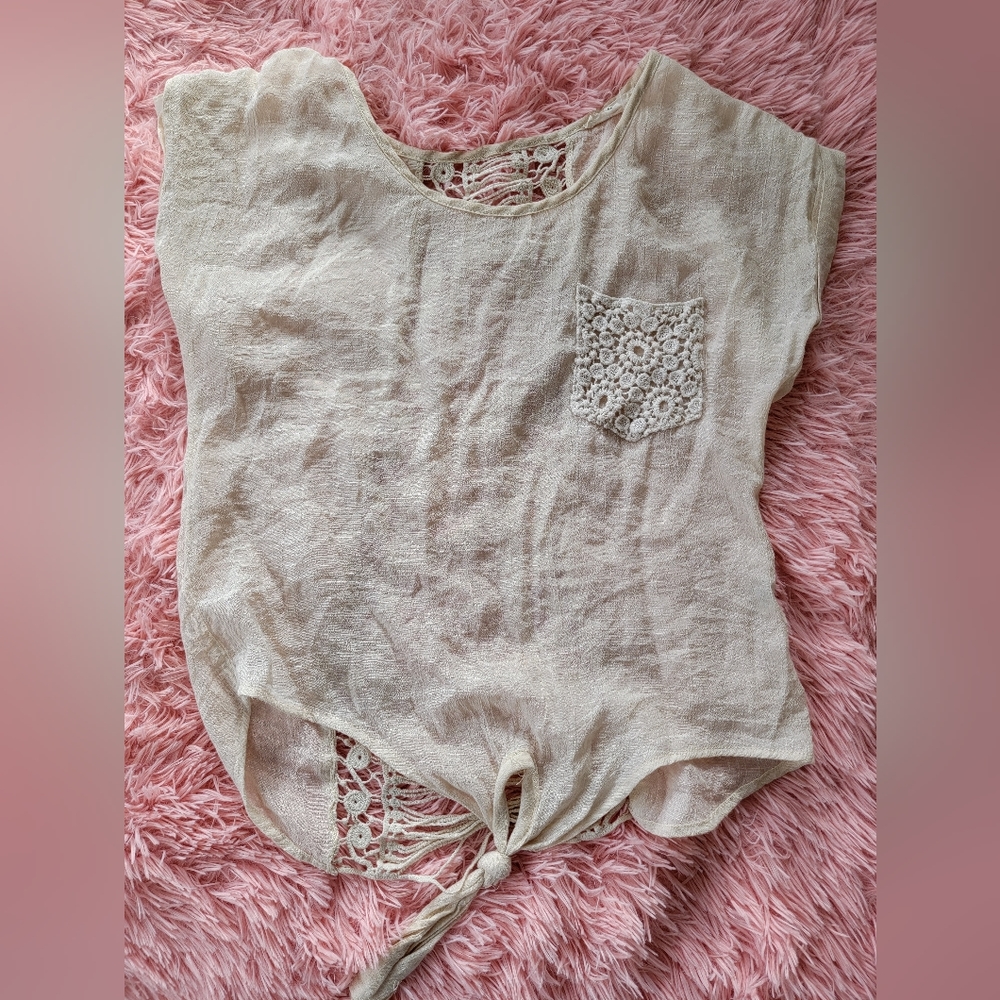 Light sheer blouse